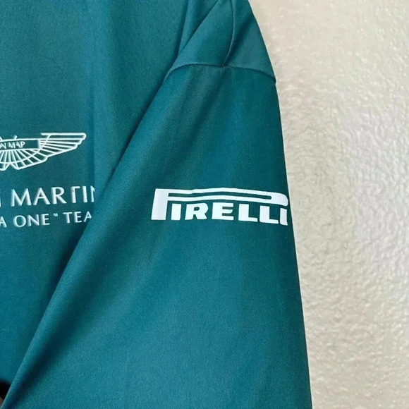 Aston Martin F1 Racing Jersey Green Women's XL - Picture 7 of 9
